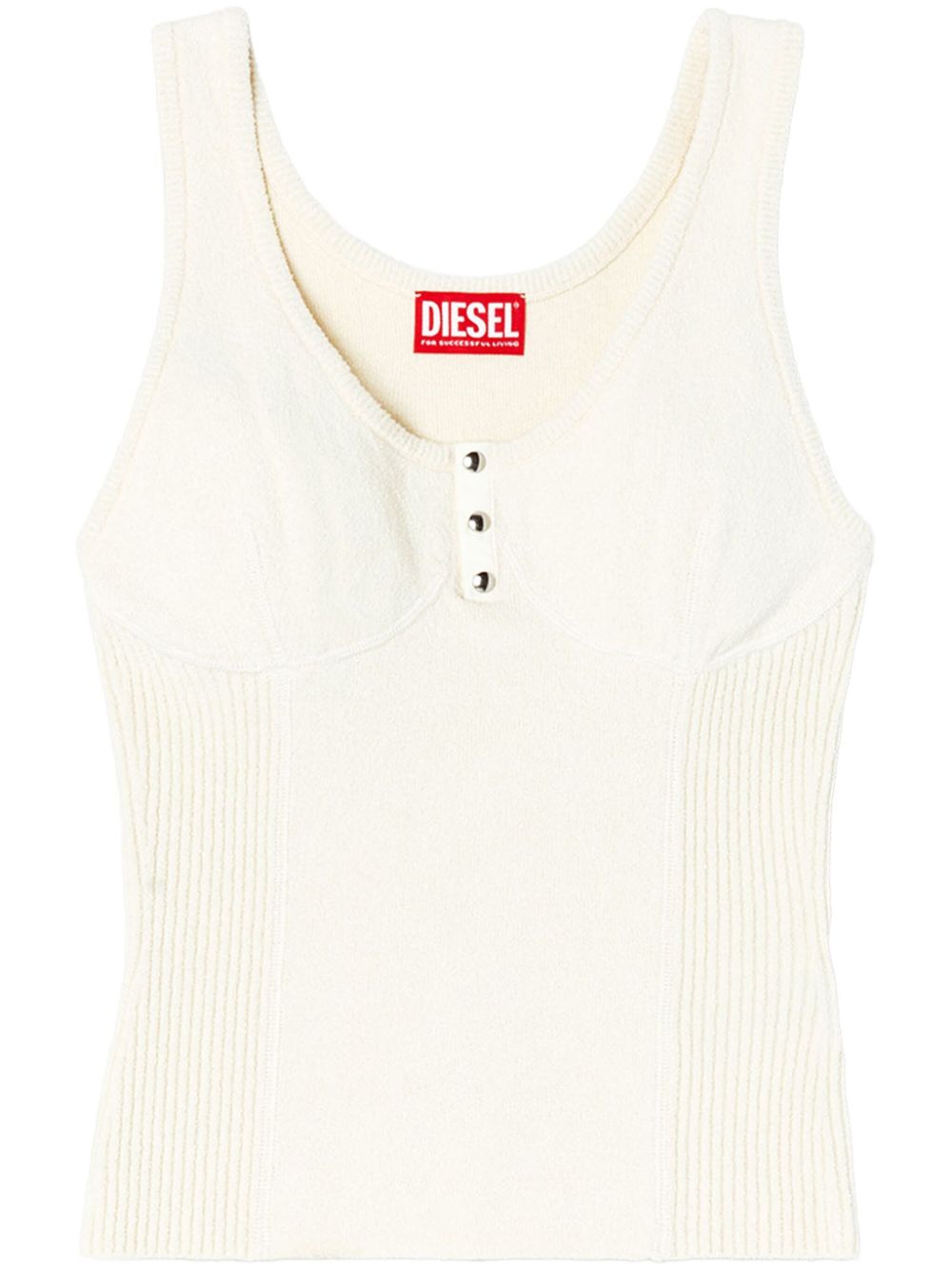 Diesel M-Lianne gilet Wit