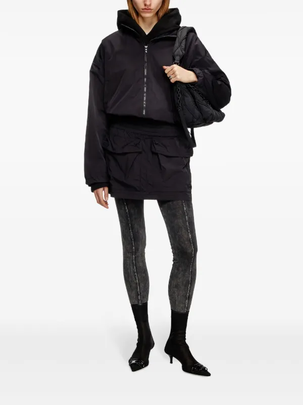 【関税込み】Diesel ブラック G-Leam ジャケット Diesel G-Leam Jacket | Black | FARFETCH BH