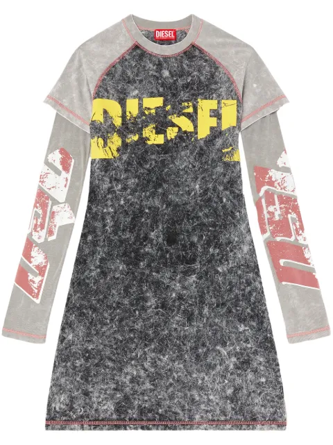 Diesel layered mini dress 