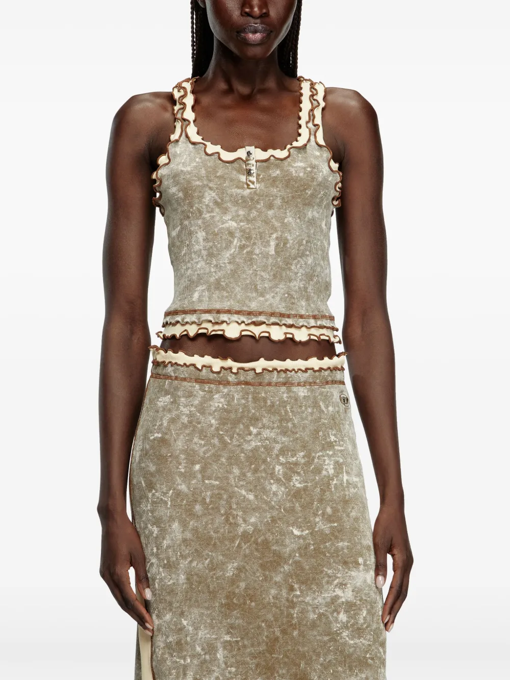 Diesel T-Ilia tanktop Beige