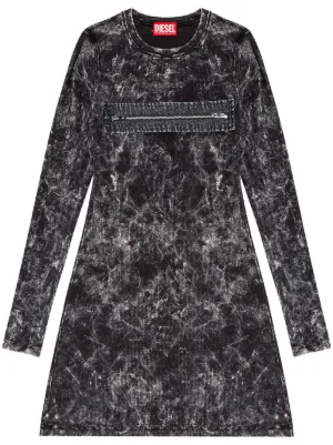 ENTIRE STUDIOS Longsleeve Mini Dress | Green | FARFETCH
