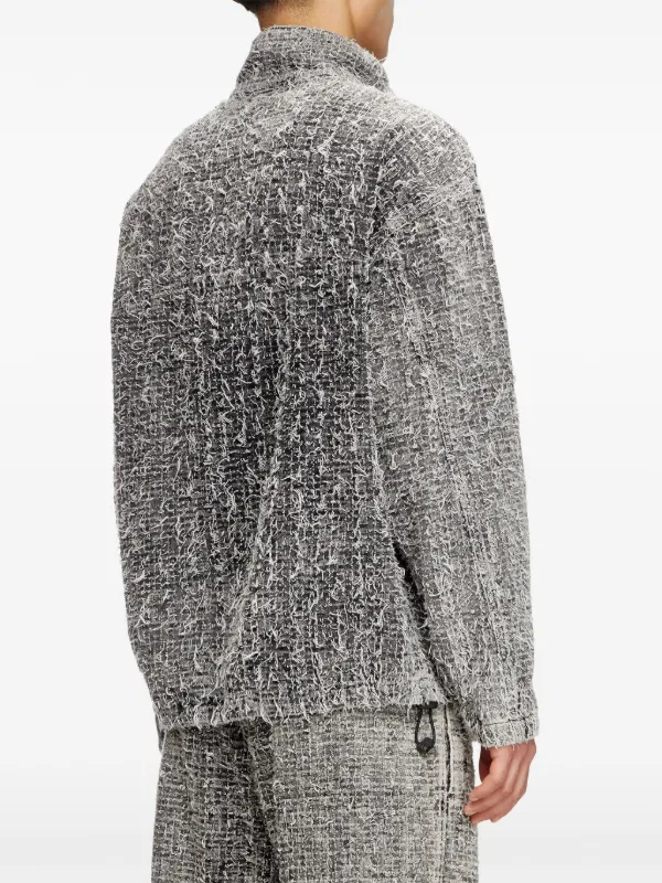 DIESEL>>ディーゼル D-Flow-S2 プルオーバー ジャケット Diesel D-Flow-S2 Jacket | Grey | FARFETCH BH