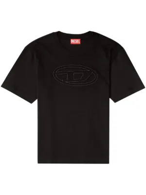 Diesel カットアウト Tシャツ | ブラック | FARFETCH JP