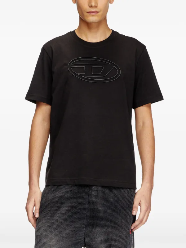 T-ANGIE｜ウィメンズ｜ロゴTシャツ ｜ブラック｜ディーゼル