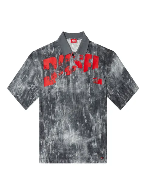 Diesel Timothee logo-print polo shirt