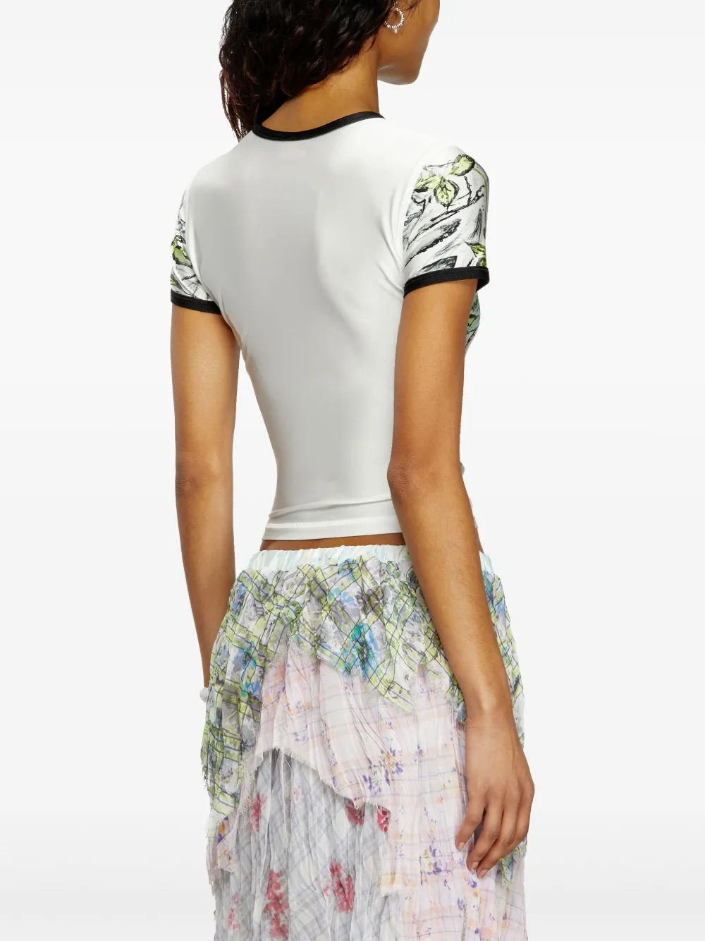 Diesel T-Uncutie T-shirt Wit