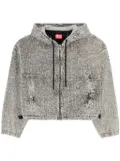 Diesel DE-Flow-S1 hooded jacket - Grey