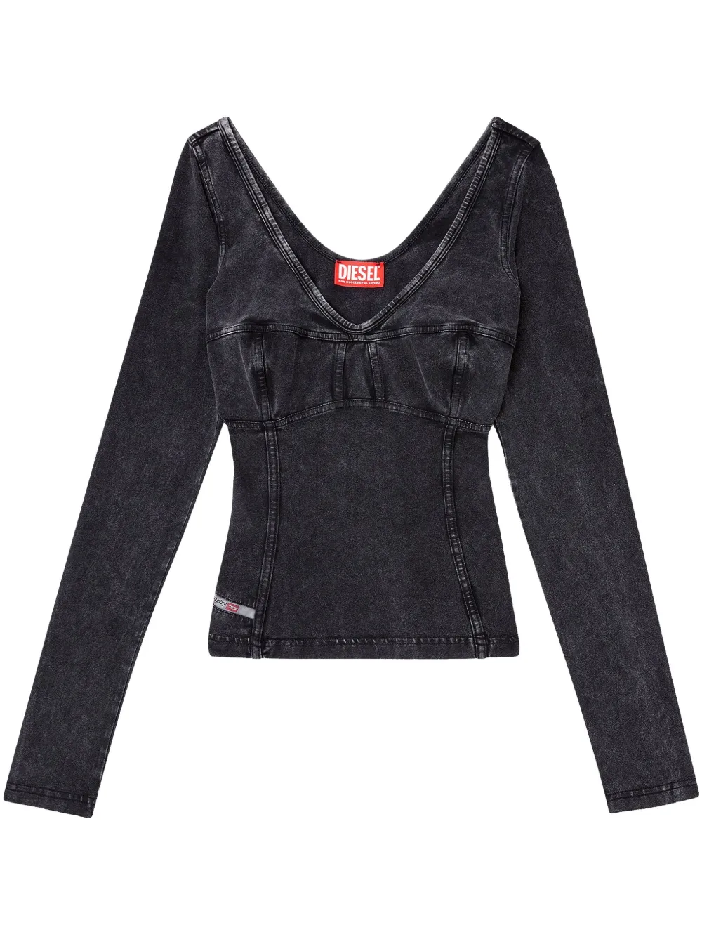Diesel T-Elin T-shirt Zwart