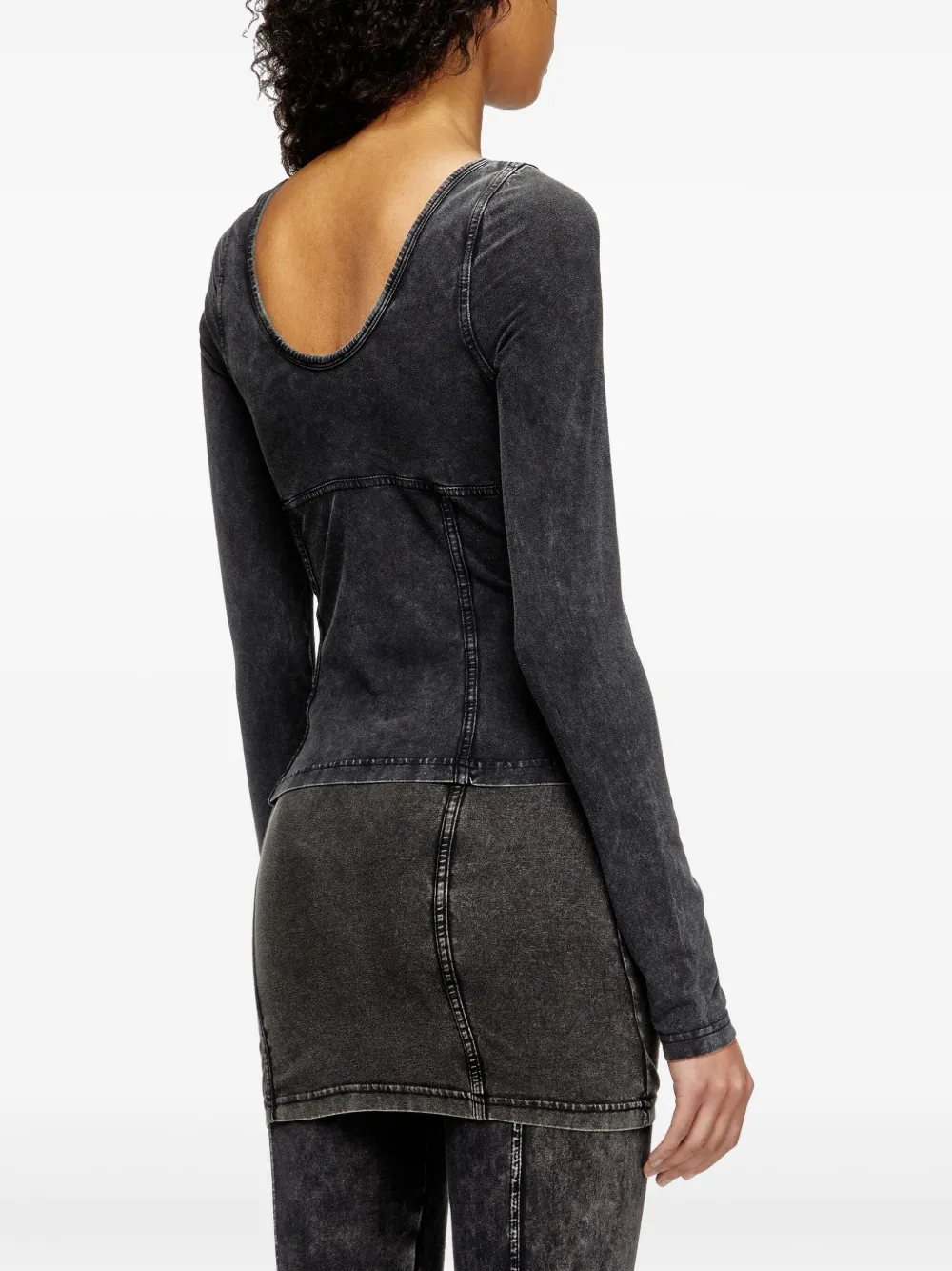 Diesel T-Elin T-shirt Zwart