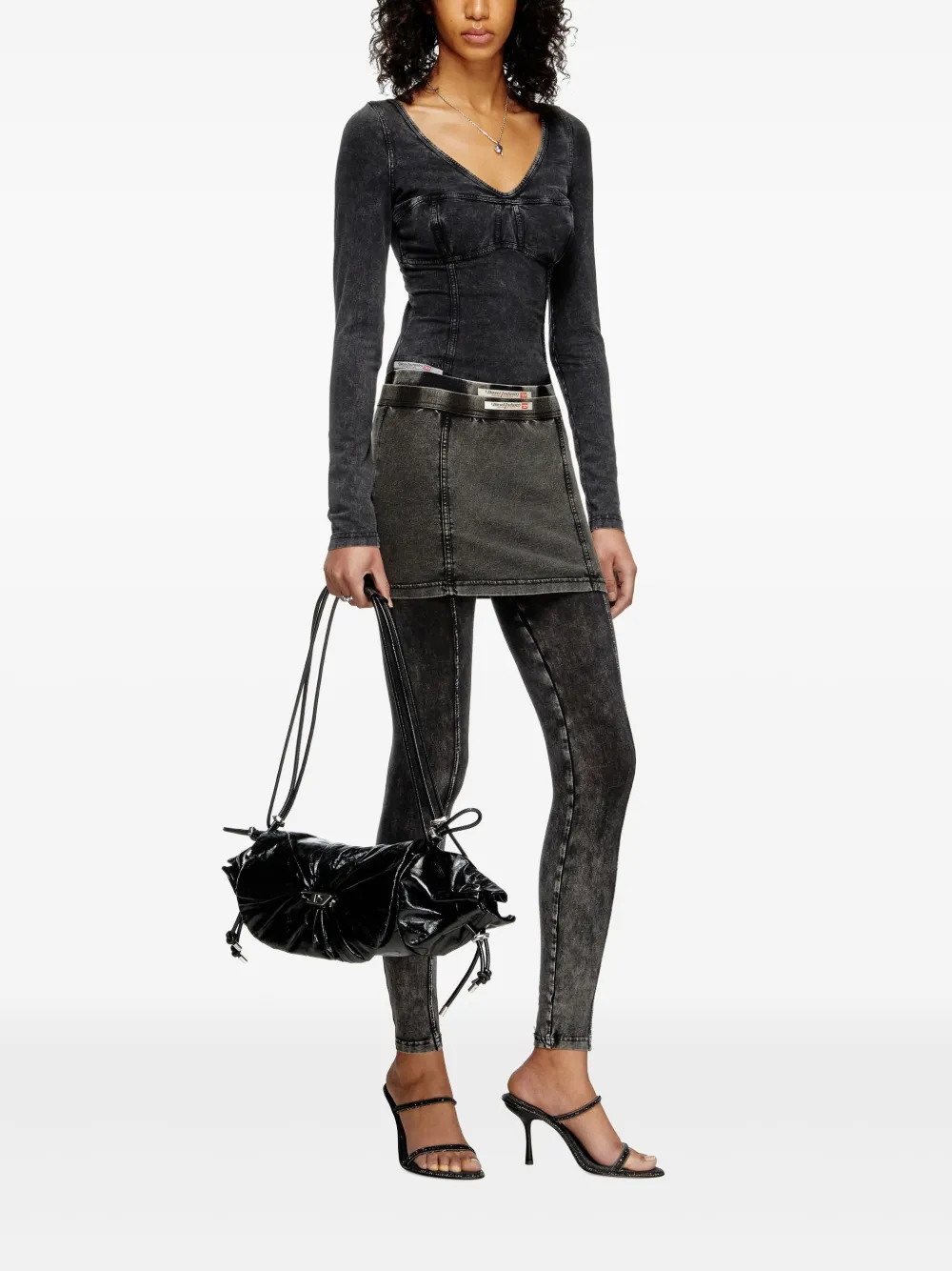Diesel T-Elin T-shirt Zwart