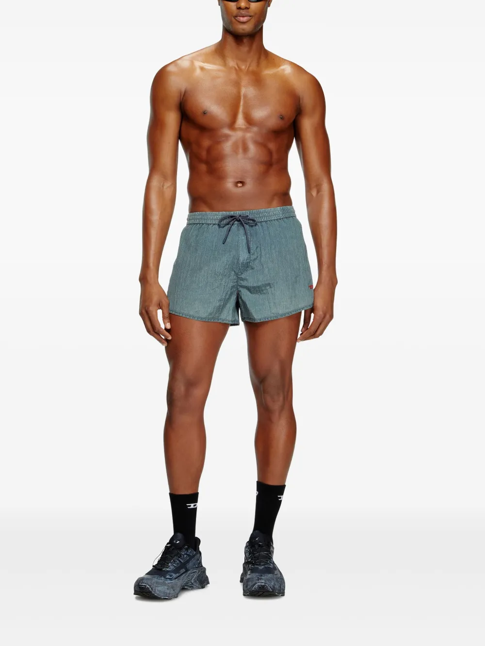 Diesel Oliver-30-D-Pop swim shorts - Grijs