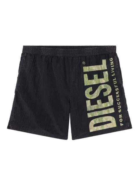 Diesel مايوه شورت 'باول' بطبعة شعار الماركة