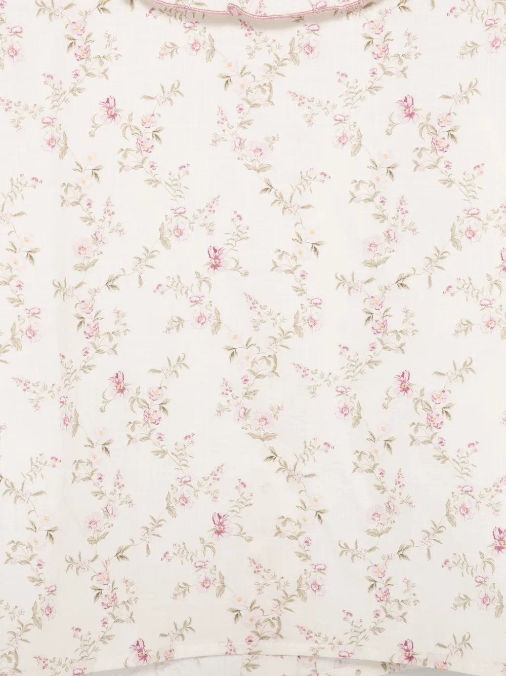 La Stupenderia Shirt met bloemenprint Wit