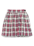 La Stupenderia plaid min skirt - Red