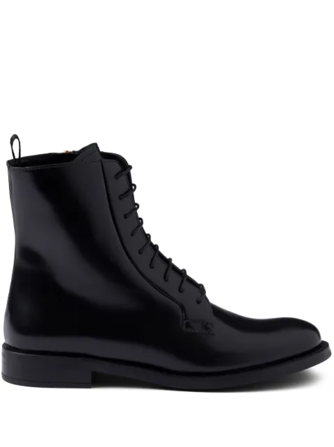 Prada leather boots 