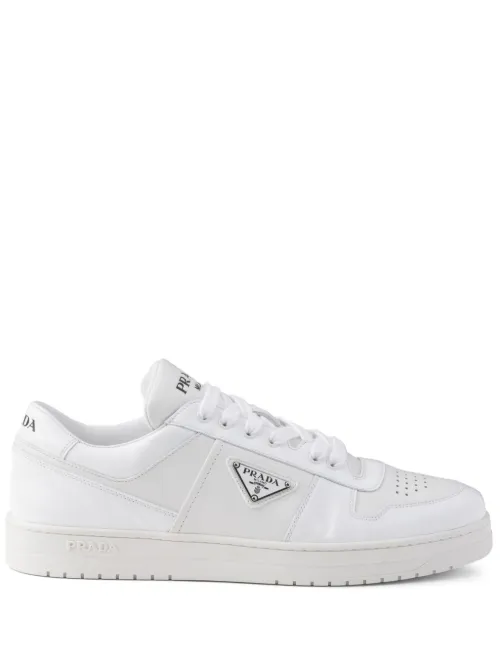 Baskets Downtown en cuir - Prada - Modalova