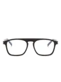 Saint Laurent Eyewear pilot-frame glasses - Brown