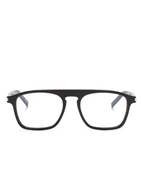 Lunettes de vue à monture pilote - Saint Laurent Eyewear - Modalova