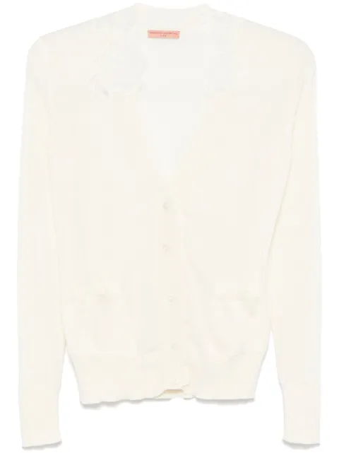 Ermanno Scervino corded lace-detail cardigan