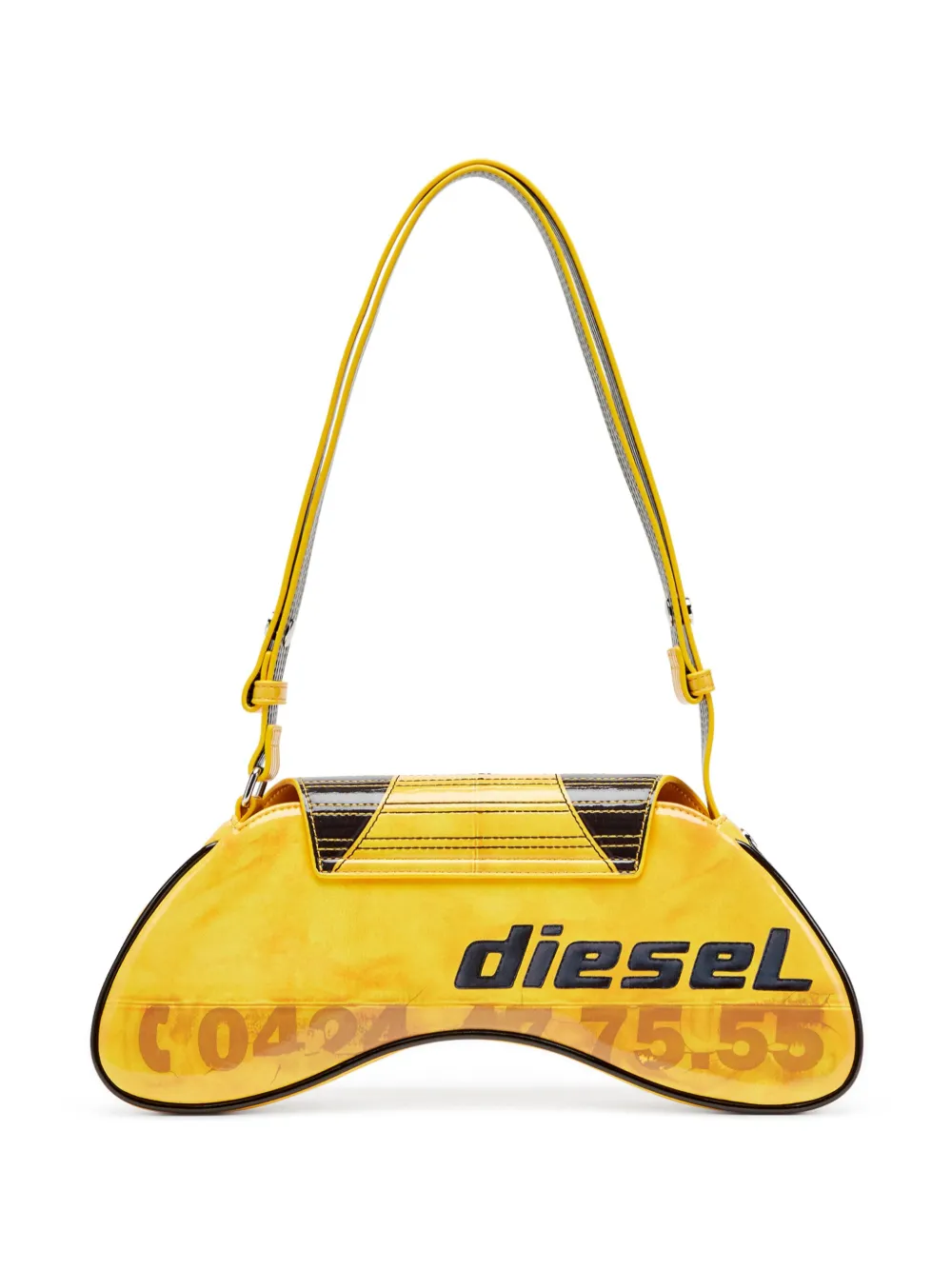 Diesel Play crossbodytas - Geel