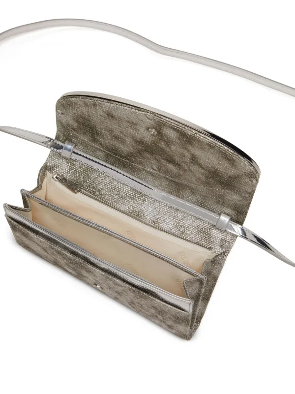【送料&関税込】Diesel Silver 1dr Wallet Diesel 1DR Wallet | Neutrals | FARFETCH