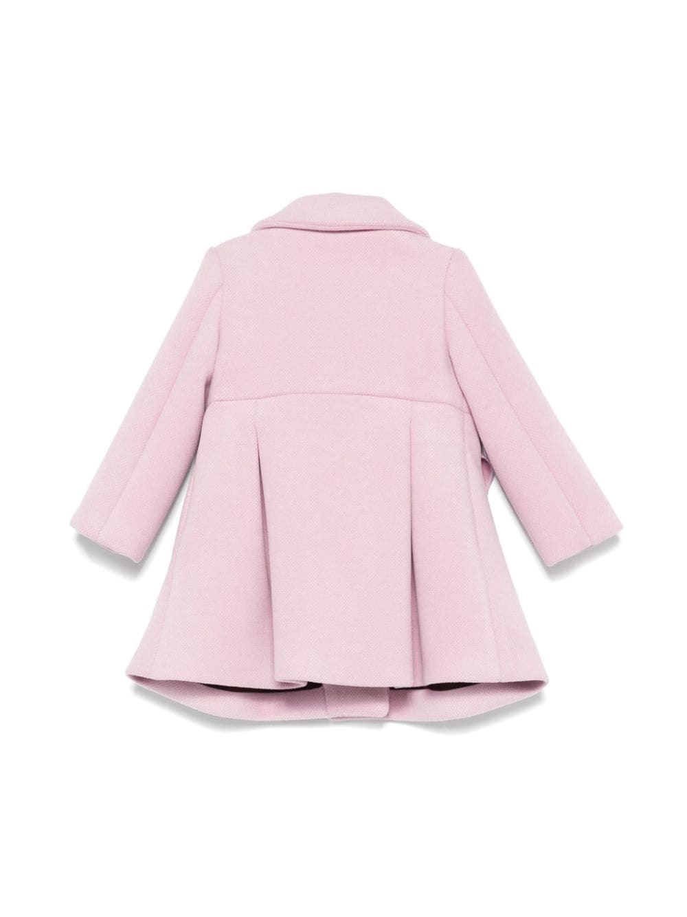 La Stupenderia bow-embellished coat - ROSA