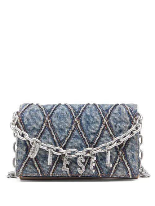 Diesel portefeuille Charm-D - Bleu - Diesel - Modalova