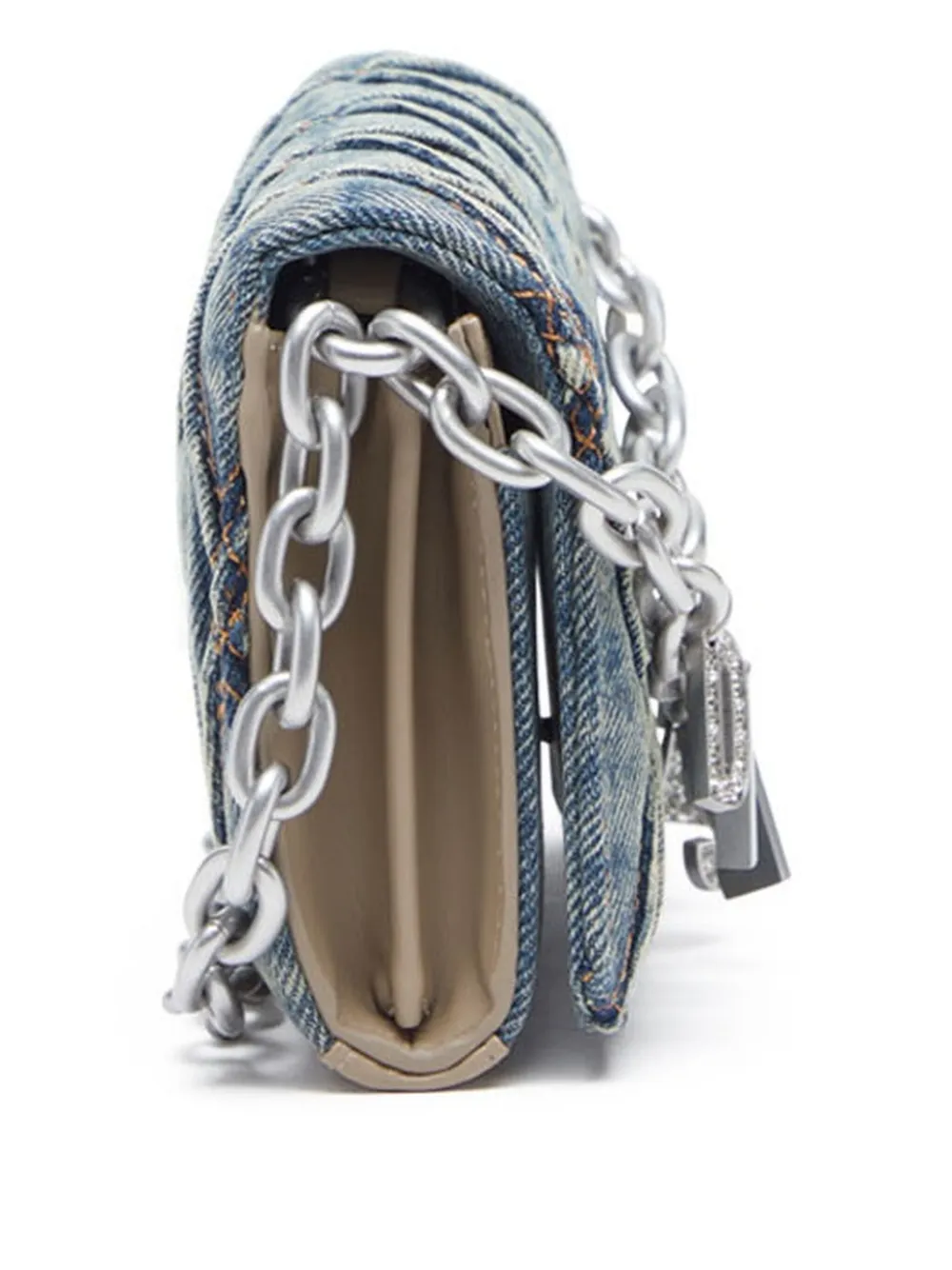 Diesel Charm-D portemonnee Blauw