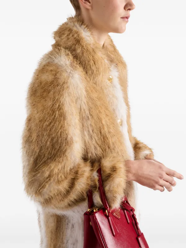 PRADA ゴージャス 洗練 Aspen コート Prada Aspen Coat | Neutrals | FARFETCH