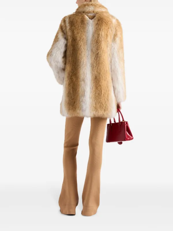 Prada Aspen コート | ニュートラル | FARFETCH JP