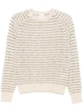 Alysi striped sweater - Neutrals