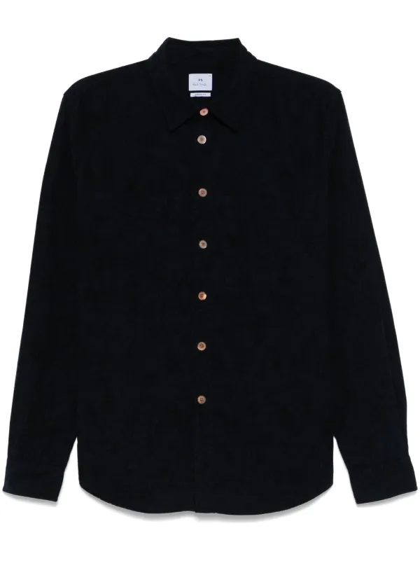 PS Paul Smith コーデュロイ シャツ | ブルー | FARFETCH JP
