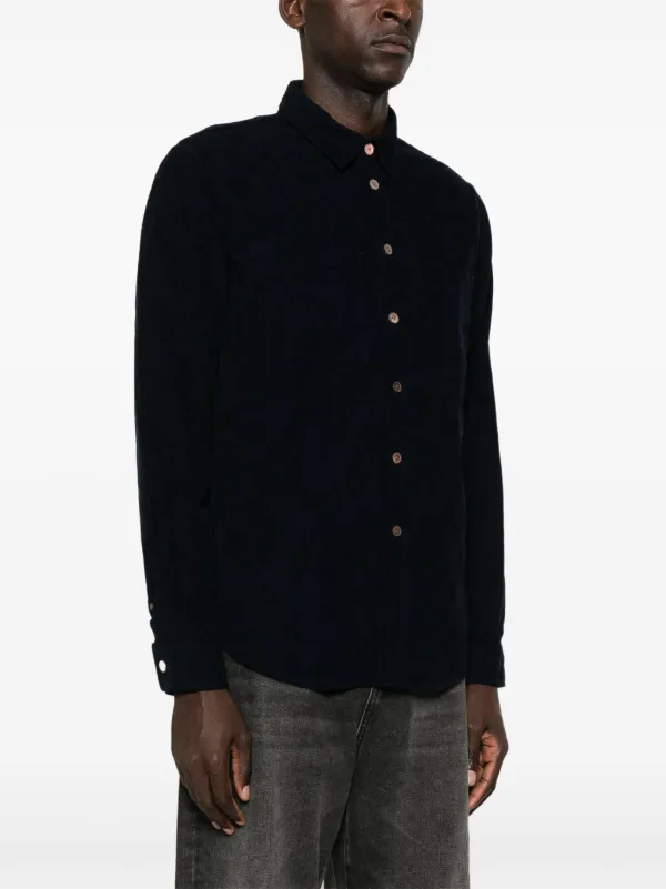 PS Paul Smith コーデュロイ シャツ | ブルー | FARFETCH JP
