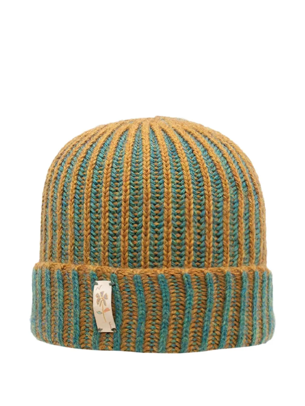 Nick Fouquet ribbed beanie hat - Giallo