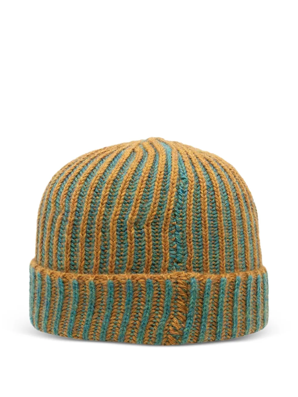 Nick Fouquet ribbed beanie hat - Geel