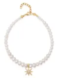 Nialaya Jewelry pearl necklace - White