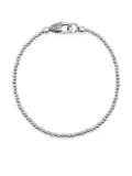 Nialaya Jewelry beaded bracelet - Silver