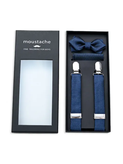 Moustache set de tirantes texturizados