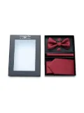Moustache tie set - Red