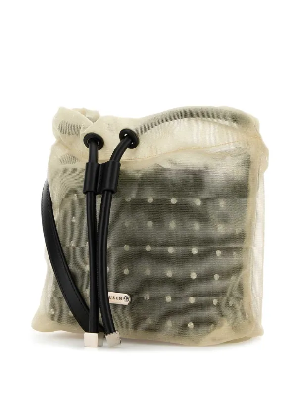 【関税&送料込】Alexander Mcqueen Nebula Crossbody Alexander McQueen Nebula ショルダーバッグ | ブラック