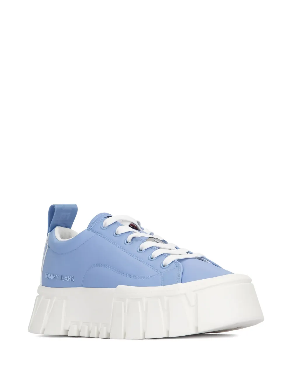 Tommy Hilfiger platform lace-up sneakers Blue
