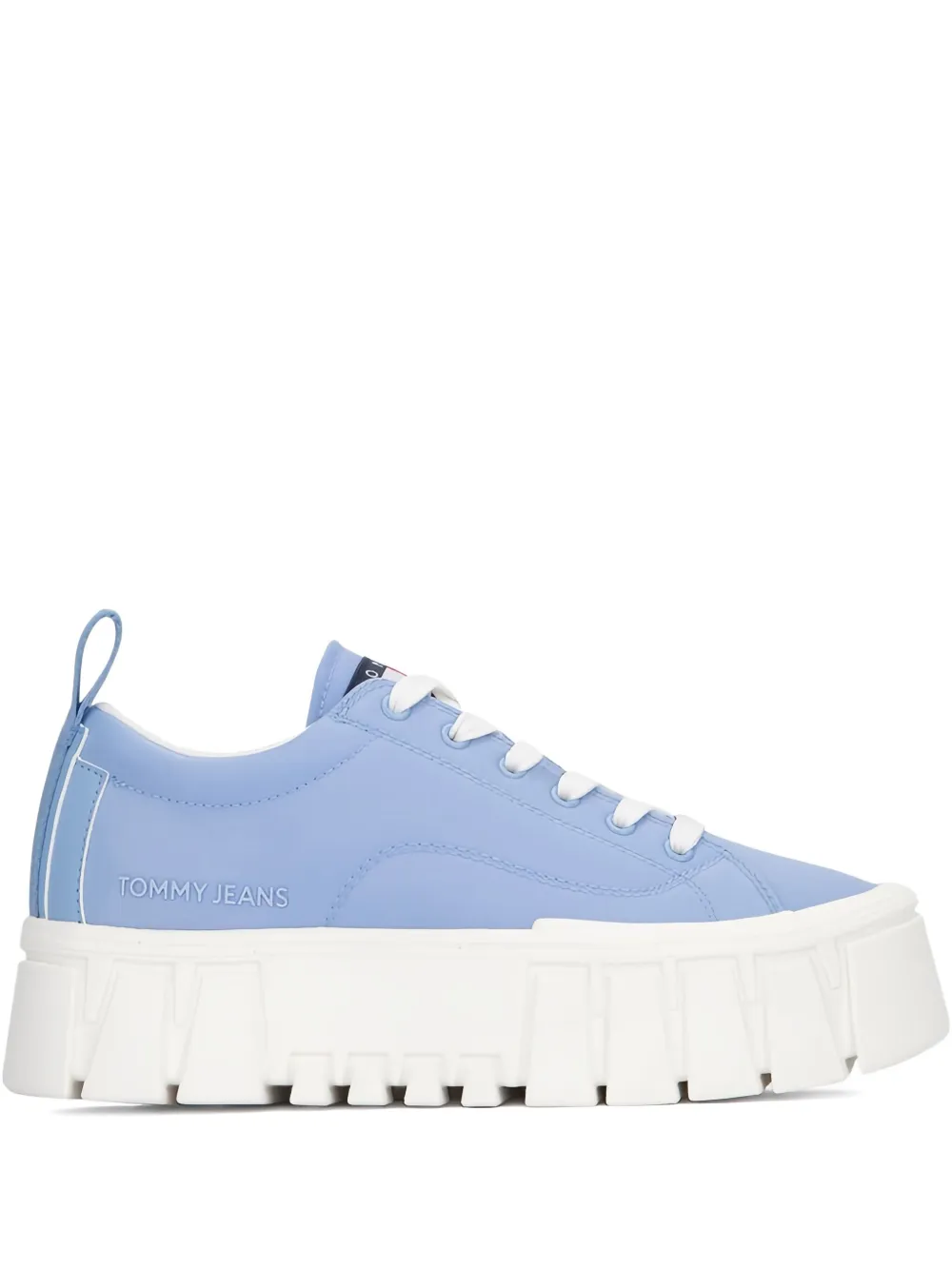 Tommy Hilfiger platform lace-up sneakers Blue