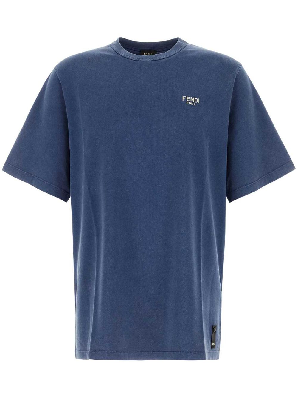 FENDI cotton T-shirt - Blue