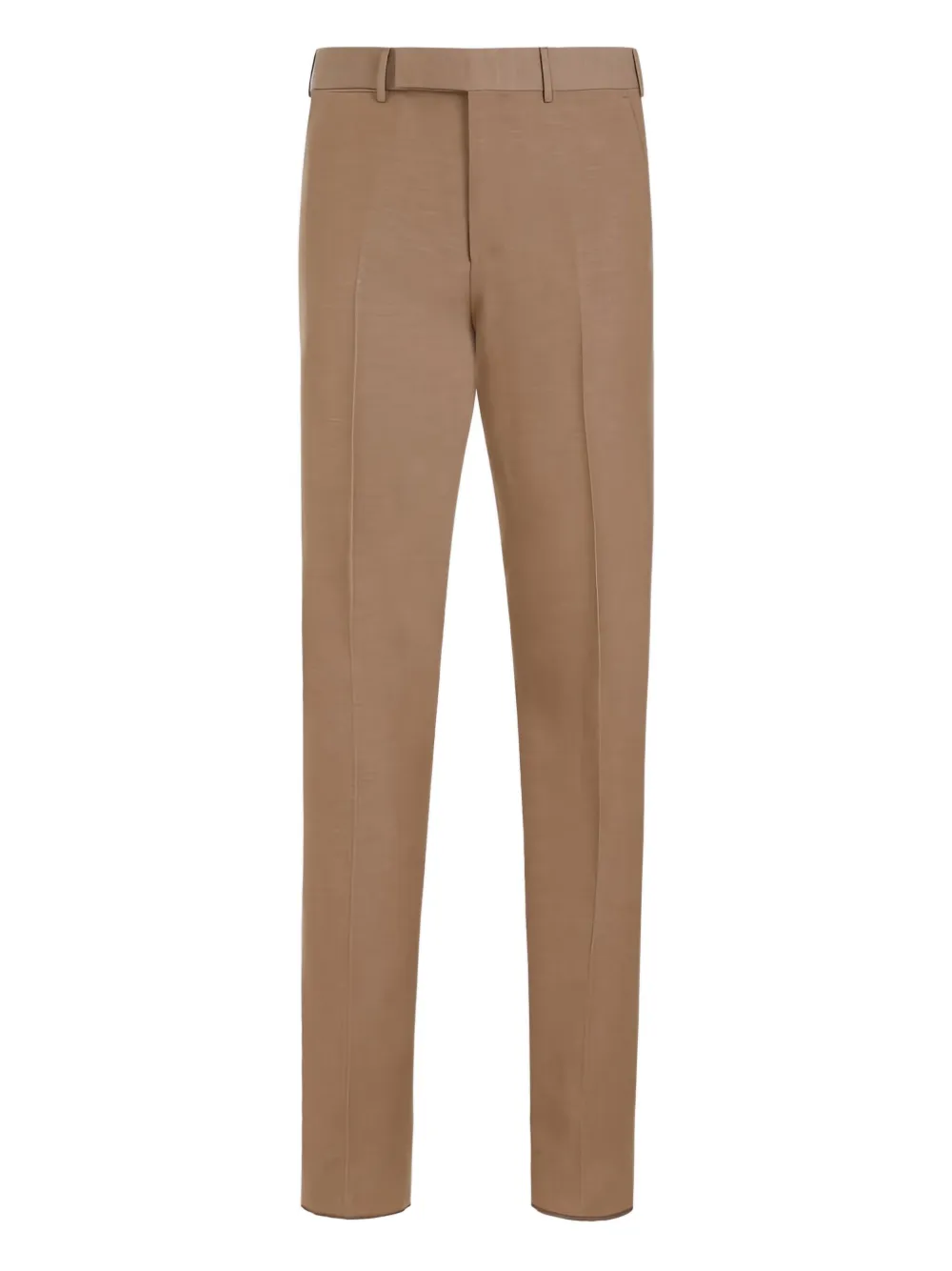 Zegna wool straight-leg trousers | Neutrals | Image 1