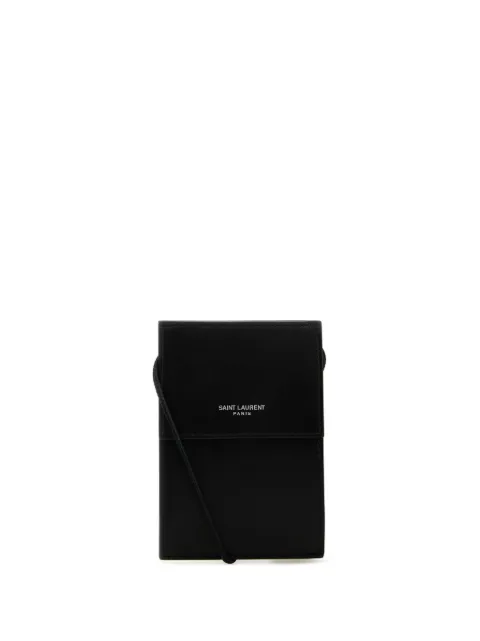 Saint Laurent bolsa mini con sello del logo