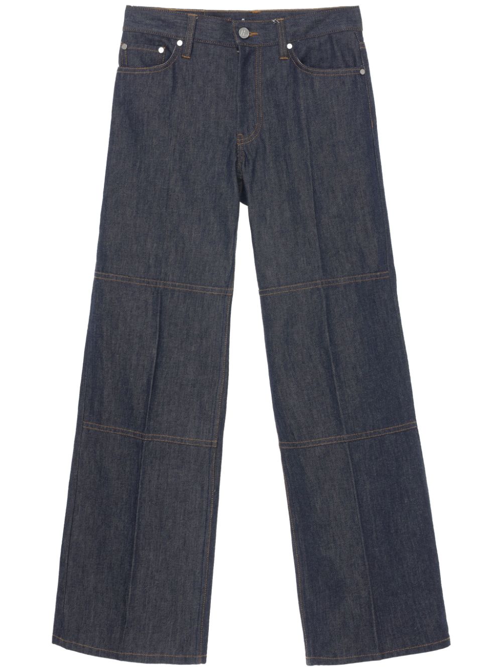 Helmut Lang Broek met rits Blauw