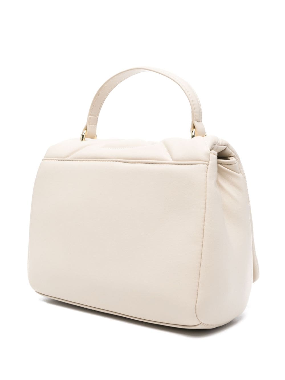 Shop Plein Sport Matelassé Tote Bag In Neutrals