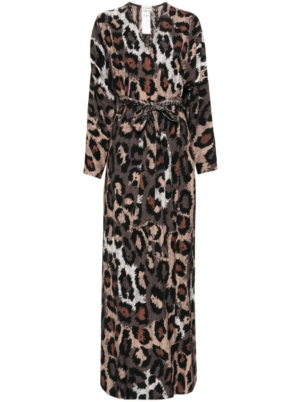 DVF Diane Von Furstenberg Babette Maxi Dress Black