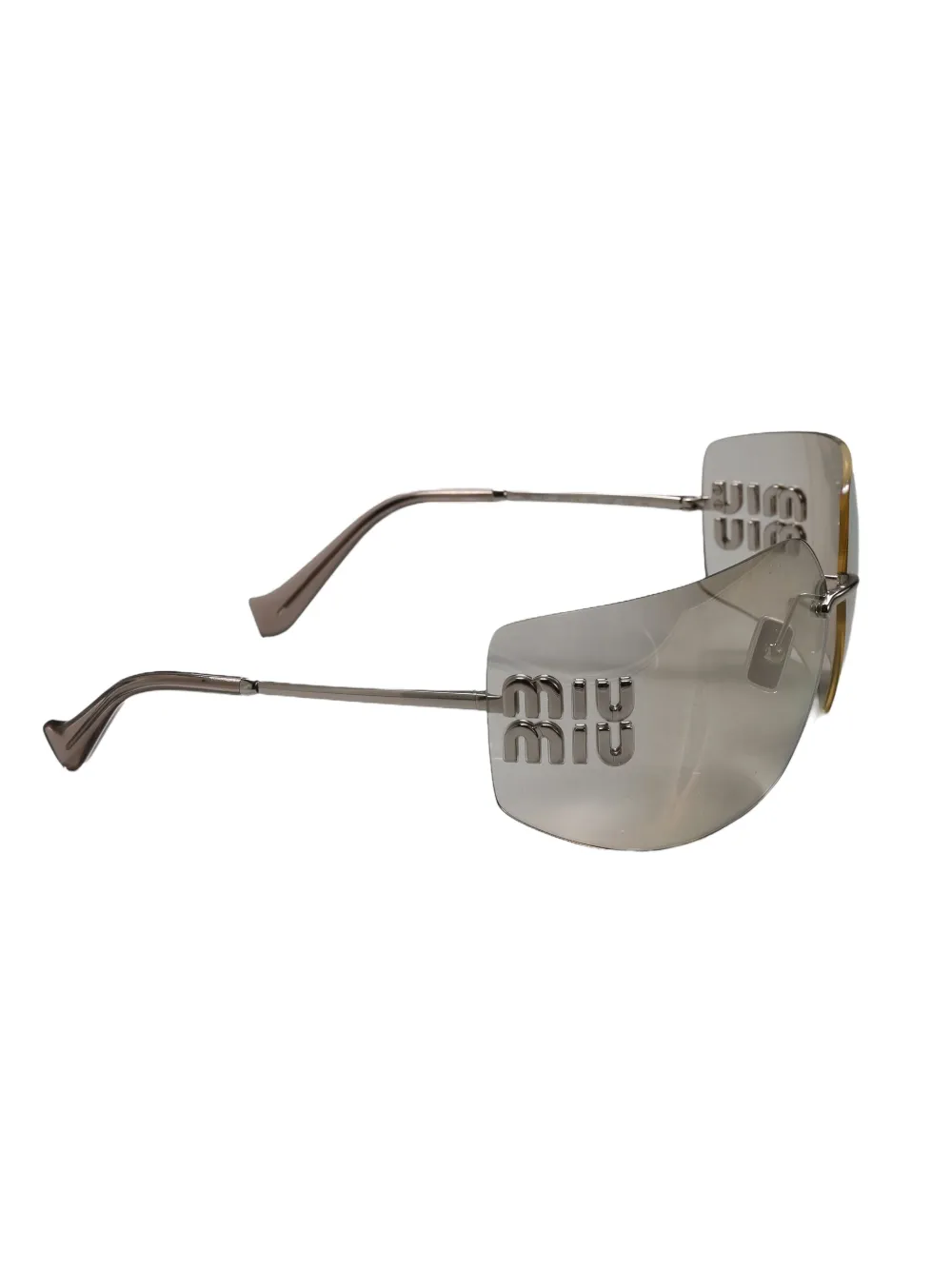 Miu Miu Eyewear shield-frame sunglasses | Women | Image 2
