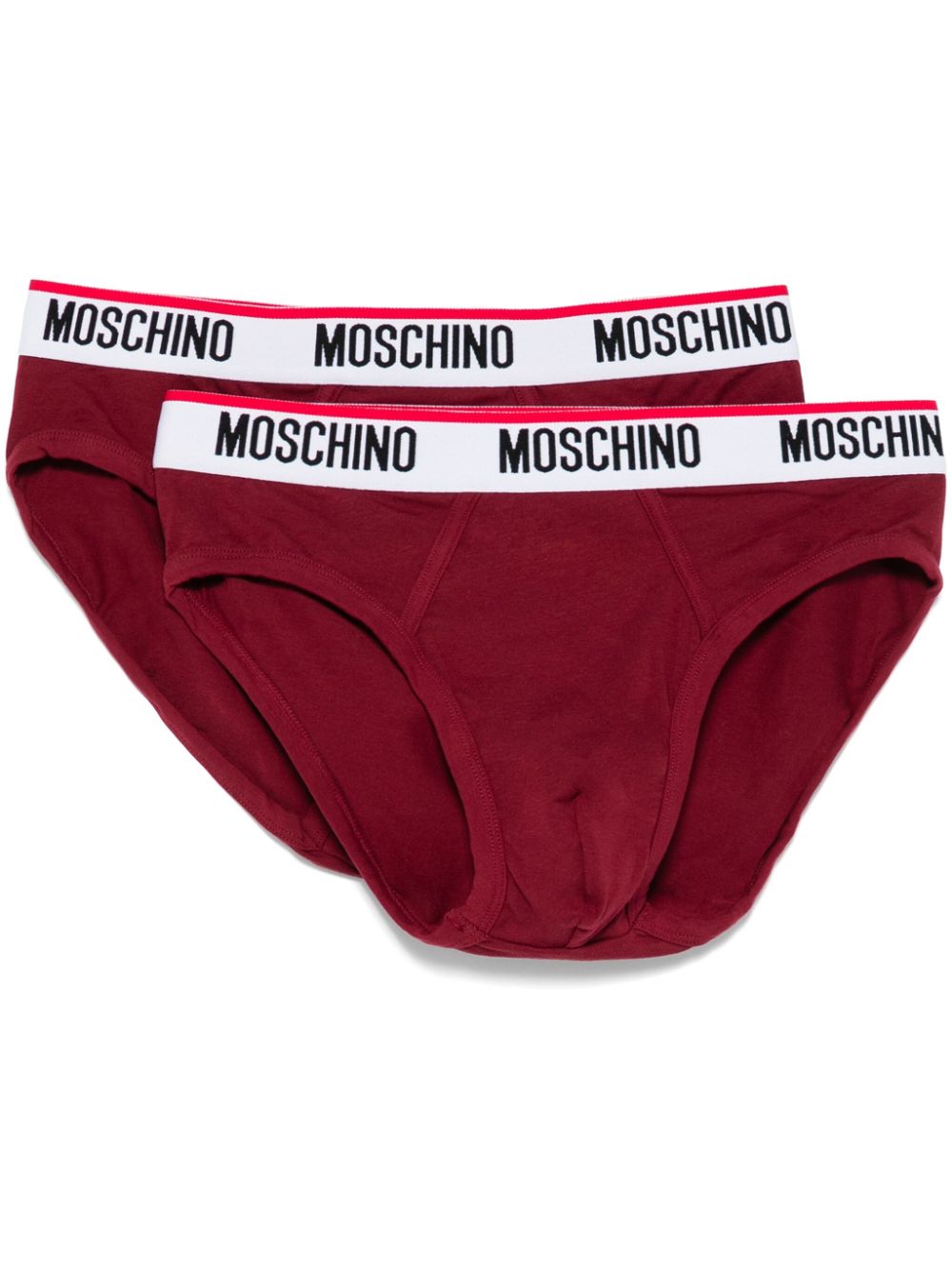 logo-waistband briefs (pack of two)